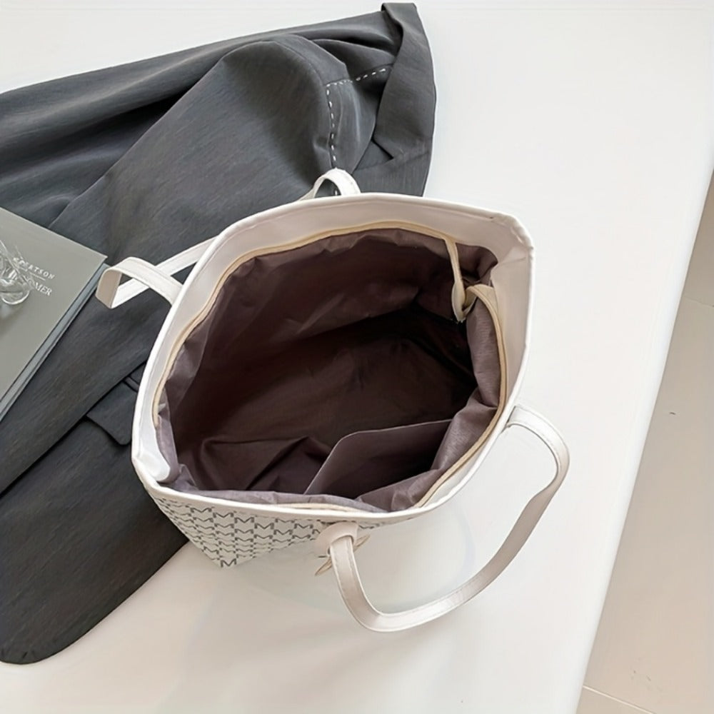 Tote Bag for Women – Polyester, Large Capacity, for Travel & Work – detail view 12