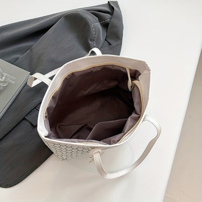 Tote Bag for Women – Polyester, Large Capacity, for Travel & Work – detail view 12