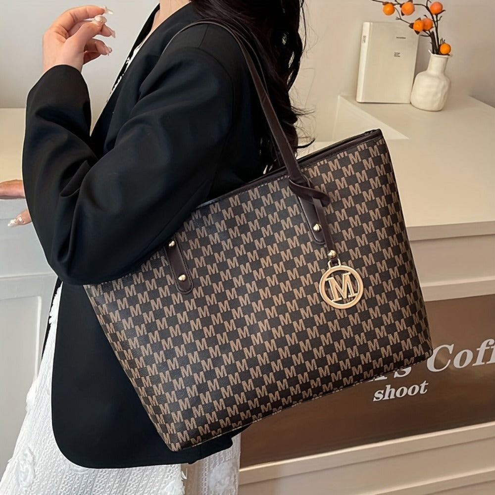 Tote Bag for Women – Polyester, Large Capacity, for Travel & Work – detail view 16