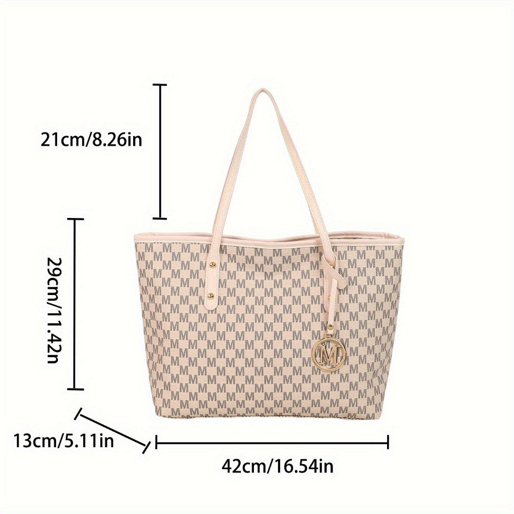 Tote Bag for Women – Polyester, Large Capacity, for Travel & Work – detail view 7