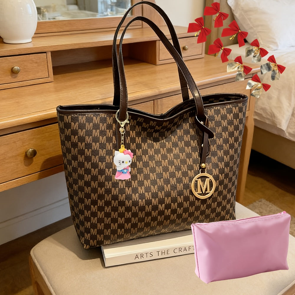 Tote Bag for Women – Polyester, Large Capacity, for Travel & Work – front view