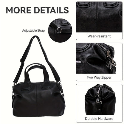 Tote Bag for Women – PU Leather, for Travel & Work – detail view 15