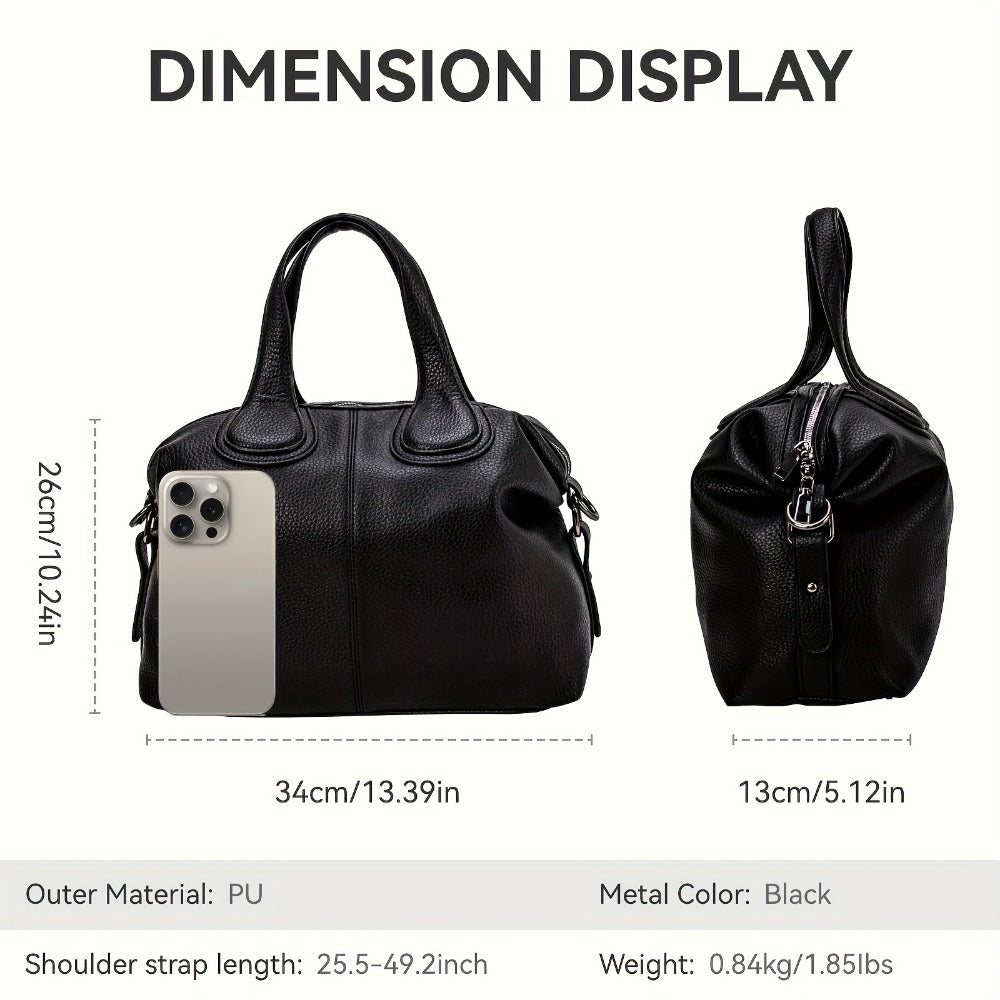 Tote Bag for Women – PU Leather, for Travel & Work – detail view 17