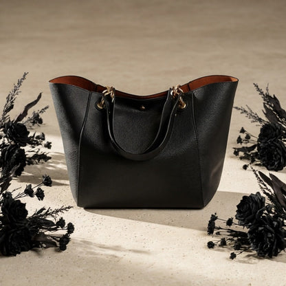 Tote Bag for Women – PU Leather, Large Capacity, for Travel & Work – detail view 15