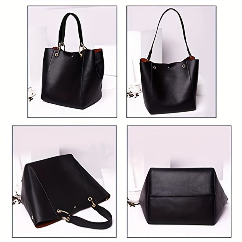 Tote Bag for Women – PU Leather, Large Capacity, for Travel & Work – detail view 7