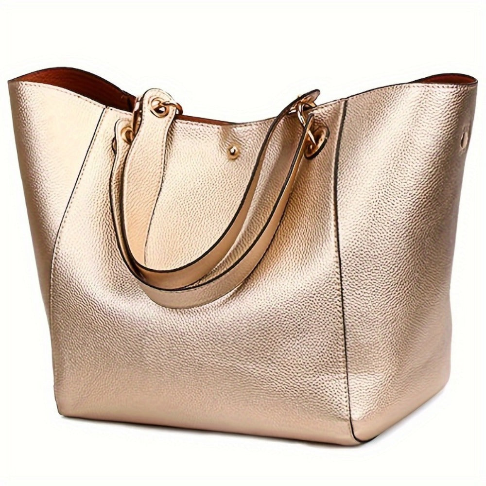 Tote Bag for Women – PU Leather, Large Capacity, for Travel & Work – detail view 10