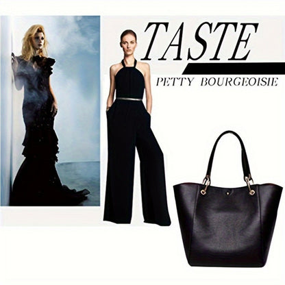 Tote Bag for Women – PU Leather, Large Capacity, for Travel & Work – detail view 13