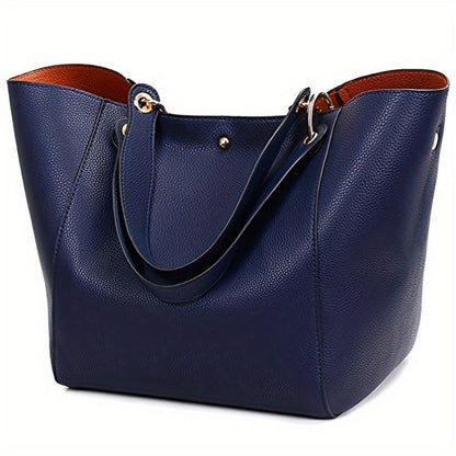 Tote Bag for Women – PU Leather, Large Capacity, for Travel & Work – detail view 14