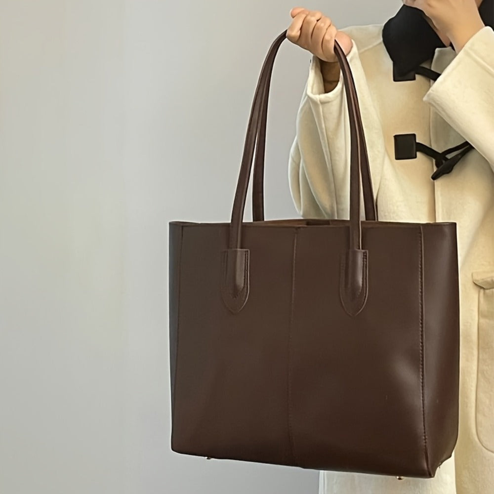 Tote Bag for Women – PU Leather, Large Capacity, for Travel & Work – detail view 13