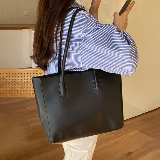 Tote Bag for Women – PU Leather, Large Capacity, for Travel & Work – alternate view