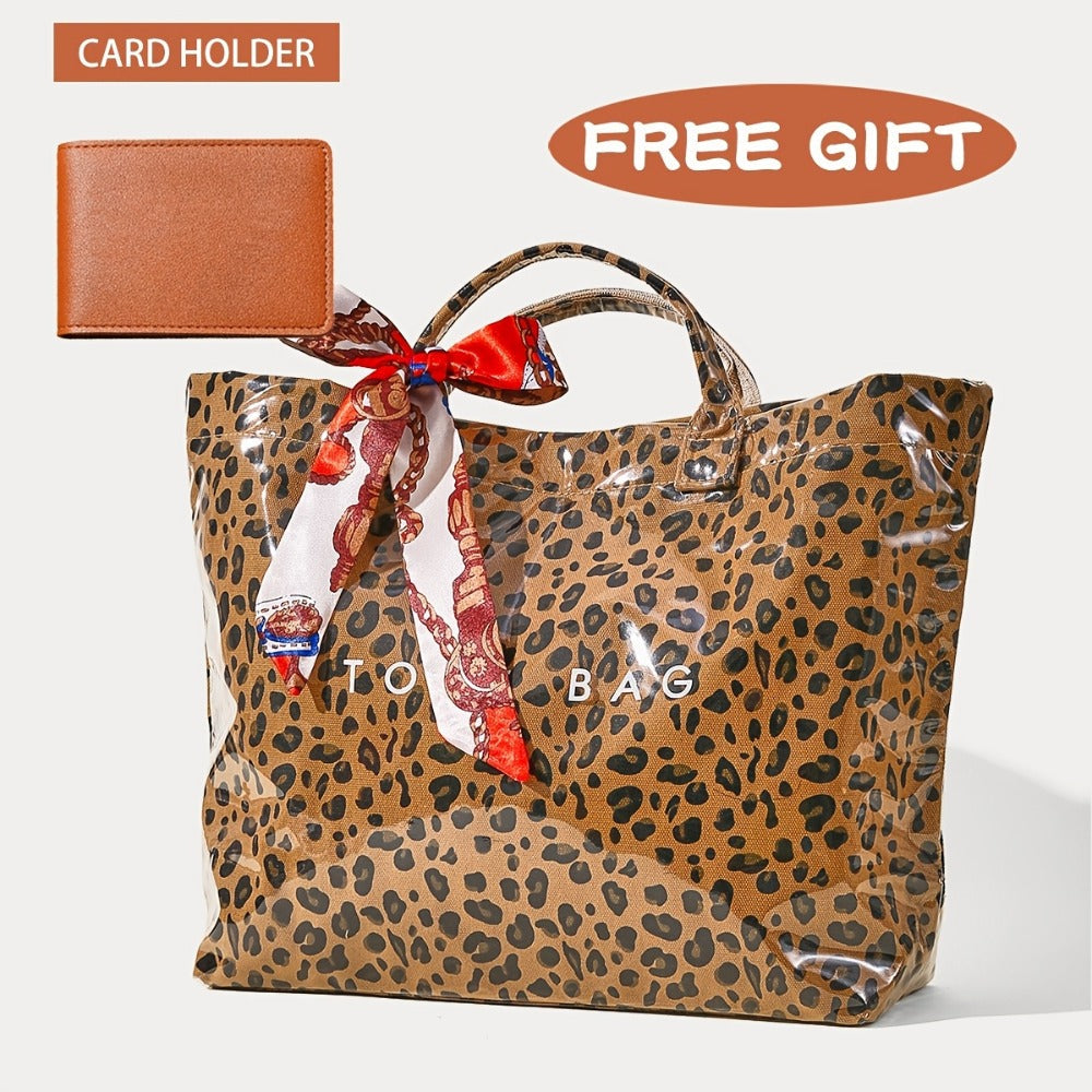 Tote Bag for Women – PU Leather, Large Capacity, for Travel & Work – alternate view