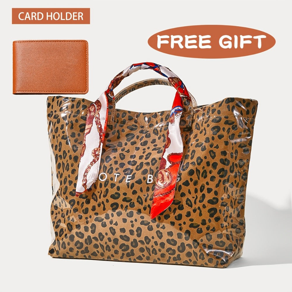 Tote Bag for Women – PU Leather, Large Capacity, for Travel & Work – detail view 2