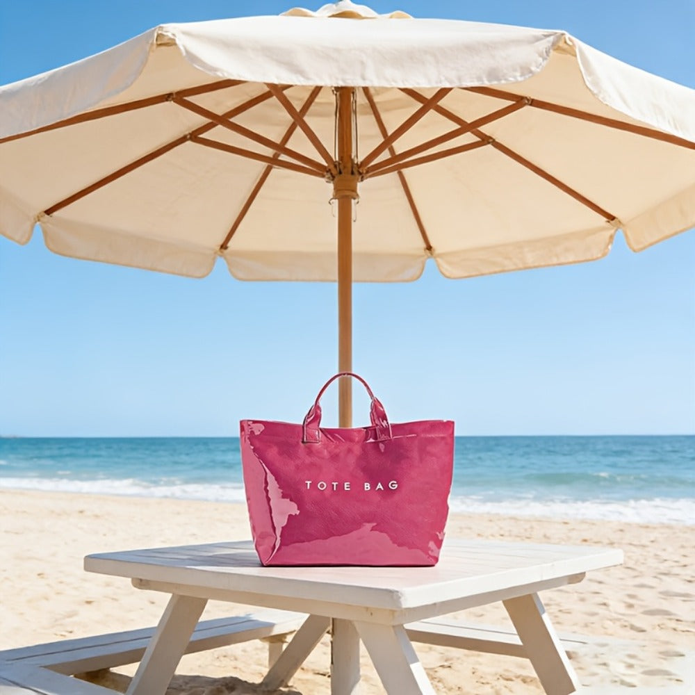 Tote Bag for Women – PU Leather, Large Capacity, for Travel – detail view 14