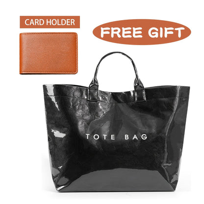 Tote Bag for Women – 9 Colors, PVC, for Travel & Work – detail view 34