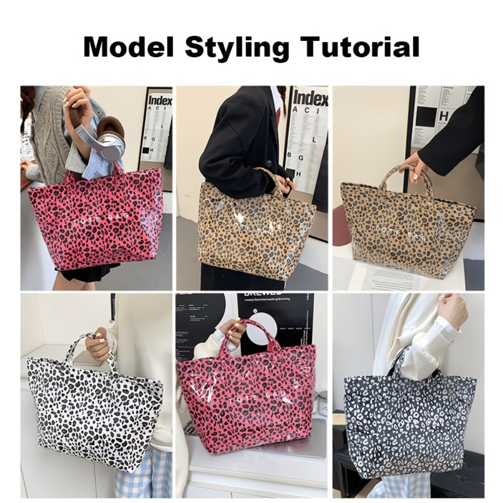 Tote Bag for Women – PVC, Large Capacity, for Travel & Work – detail view 17