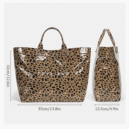 Tote Bag for Women – PVC, Large Capacity, for Travel & Work – detail view 7