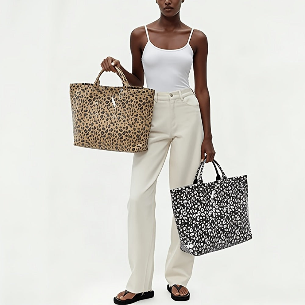 Tote Bag for Women – PVC, Large Capacity, for Travel & Work – front view