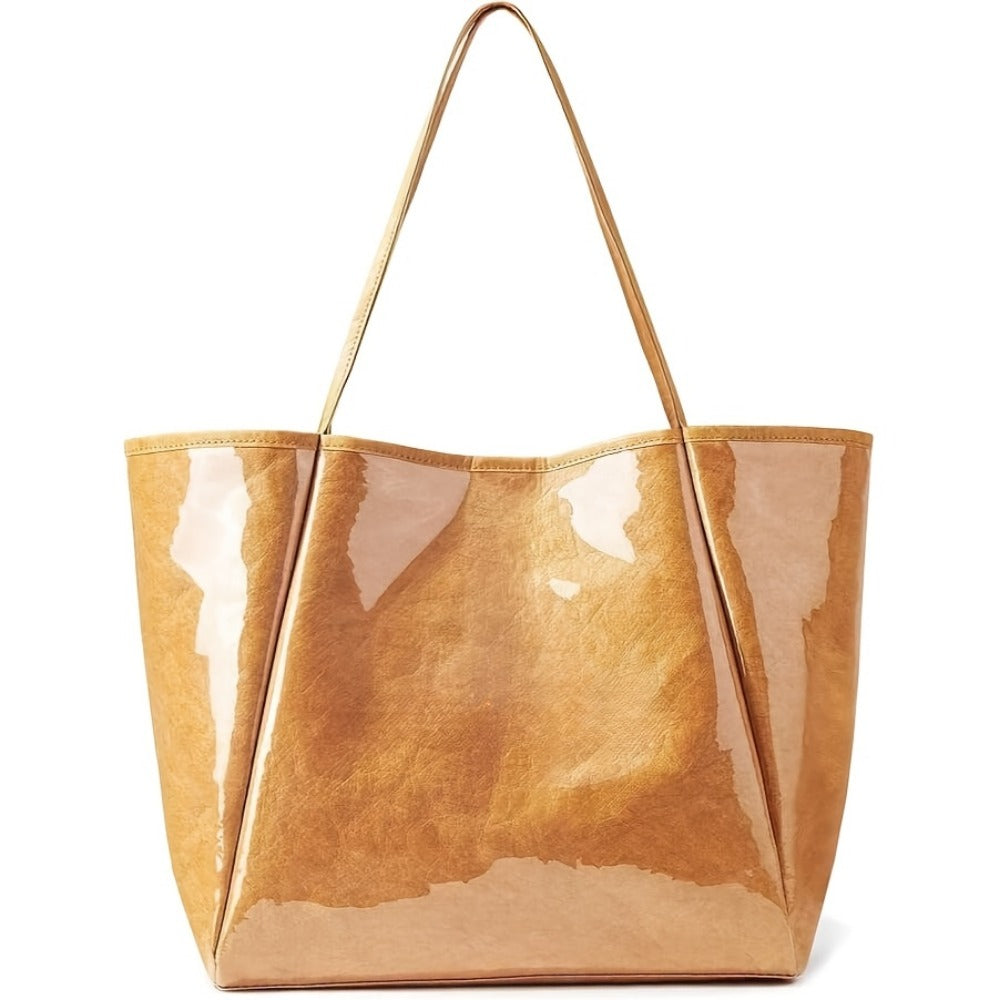 Tote Bag for Women – PVC, Large Capacity, for Travel & Work – detail view 10