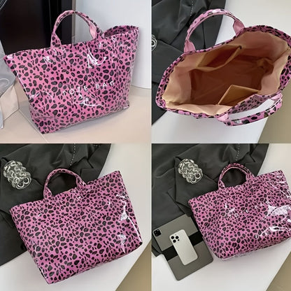 Tote Bag for Women – PVC, Large Capacity, Waterproof, for Travel & Work – detail view 9