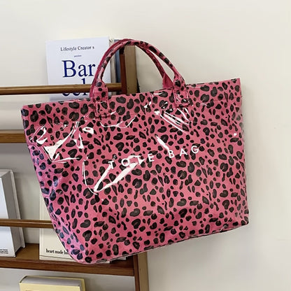Tote Bag for Women – PVC, Large Capacity, Waterproof, for Travel & Work – detail view 10