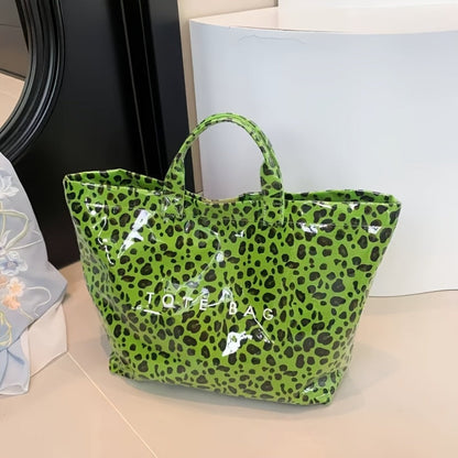 Tote Bag for Women – PVC, Large Capacity, Waterproof, for Travel & Work – detail view 12