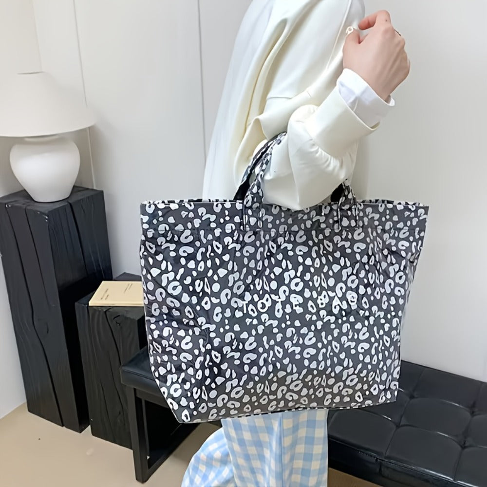 Tote Bag for Women – PVC, Large Capacity, Waterproof, for Travel & Work – detail view 7