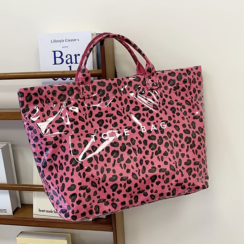 Tote Bag for Women – PVC, Large Capacity, Waterproof, for Travel & Work – detail view 29