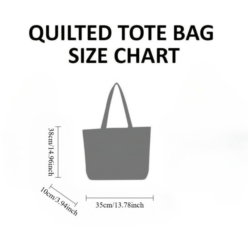 Tote Bag – Quilted, Large Capacity, for Travel & Work – detail view 6