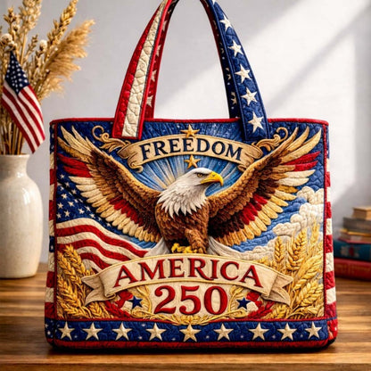 Tote Bag – Quilted, Large Capacity, for Travel & Work – front view