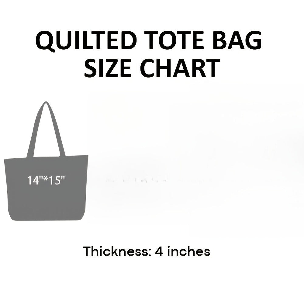 Tote Bag for Women – Quilted, Large Capacity, for Travel & Everyday Use – detail view 3