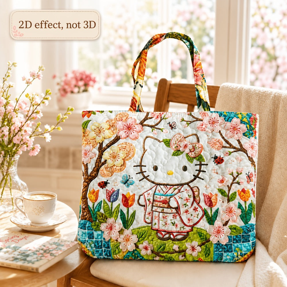 Tote Bag for Women – Quilted, Large Capacity, for Travel & School – detail view 2