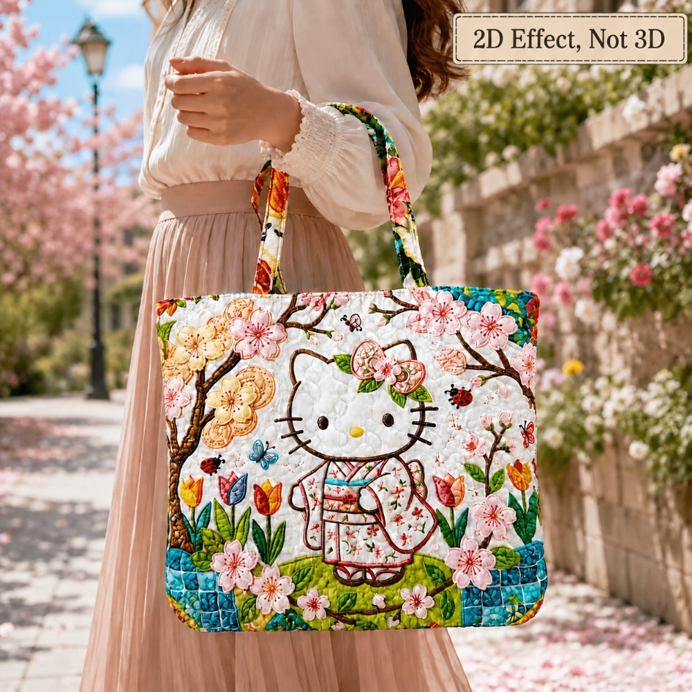Tote Bag for Women – Quilted, Large Capacity, for Travel & School – detail view 4