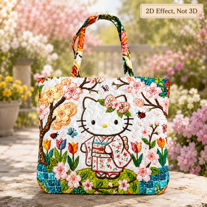 Tote Bag for Women – Quilted, Large Capacity, for Travel & School – front view