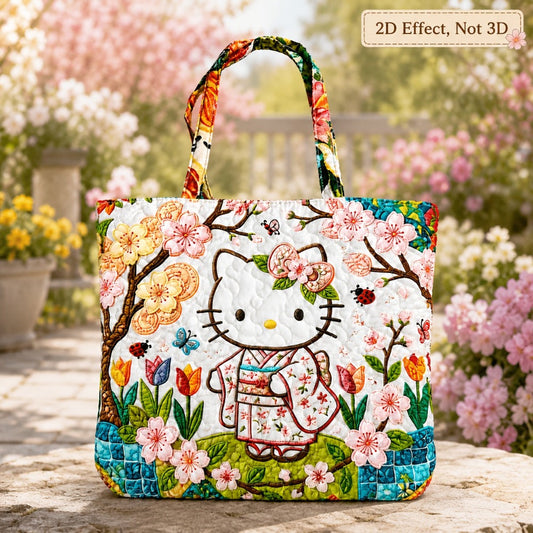 Tote Bag for Women – Quilted, Large Capacity, for Travel & School – front view