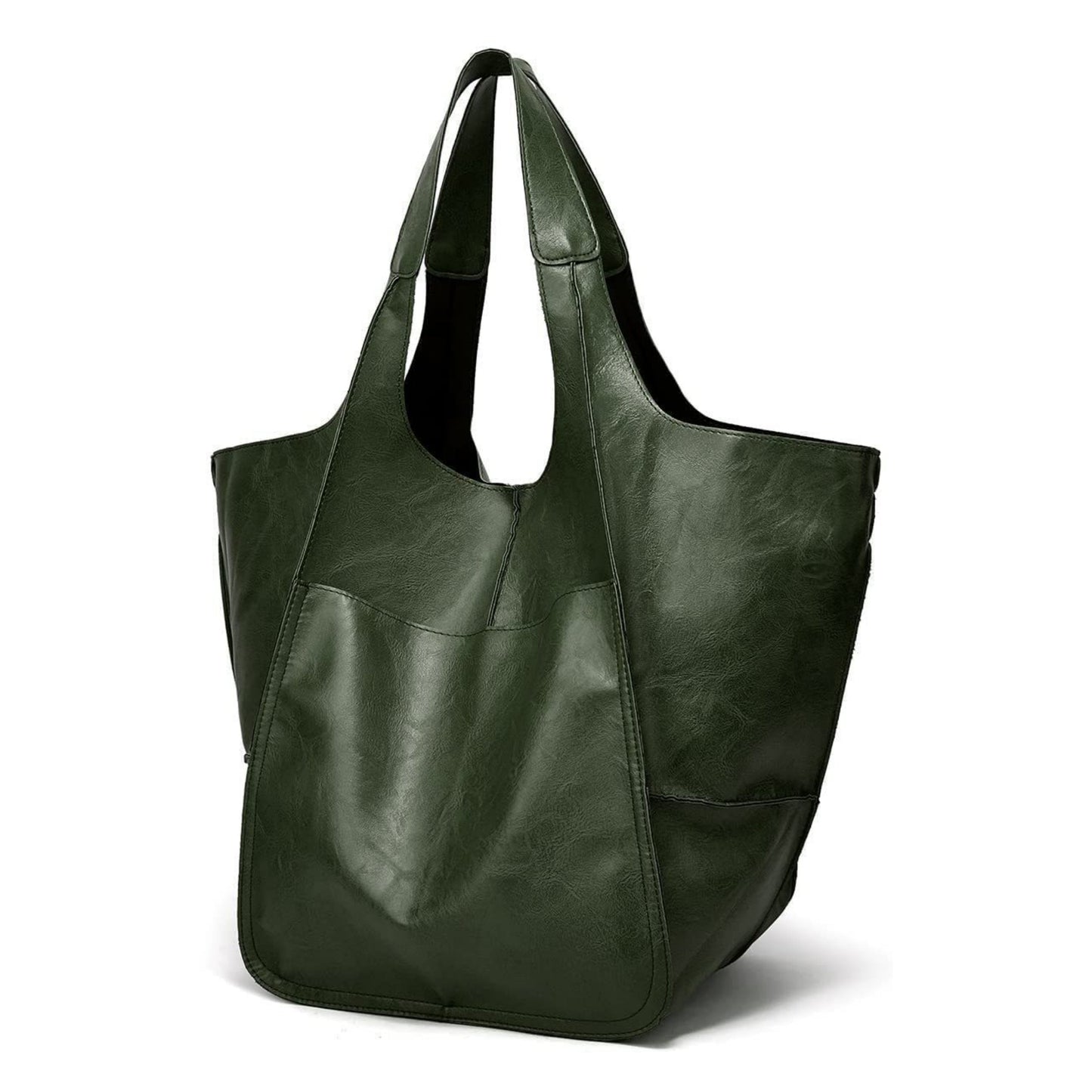 Tote Bag for Women – Retro Kiss Lock Spacious Soft – detail view 17