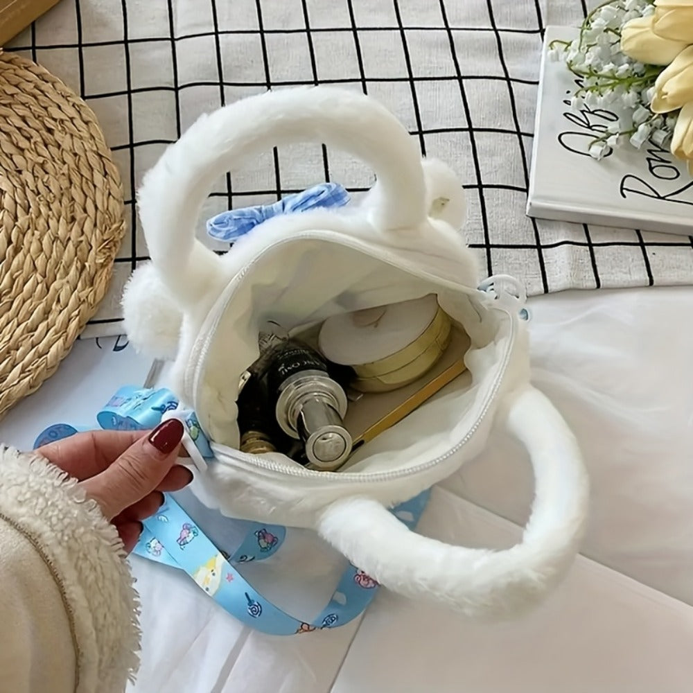 Tote Bag for Women – Sanrio Plush Kawaii Cinnamon Dog – detail view 5