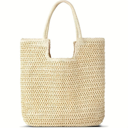 Tote Bag for Women – Straw, Large Capacity – detail view 11
