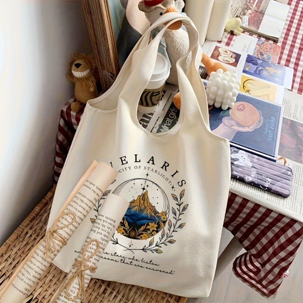 Tote Bag for Women – for Travel & Everyday Use, Acotar Book Lovers Harajuku Style – detail view 3
