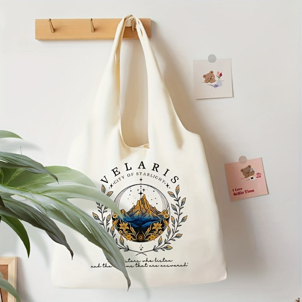 Tote Bag for Women – for Travel & Everyday Use, Acotar Book Lovers Harajuku Style – detail view 5