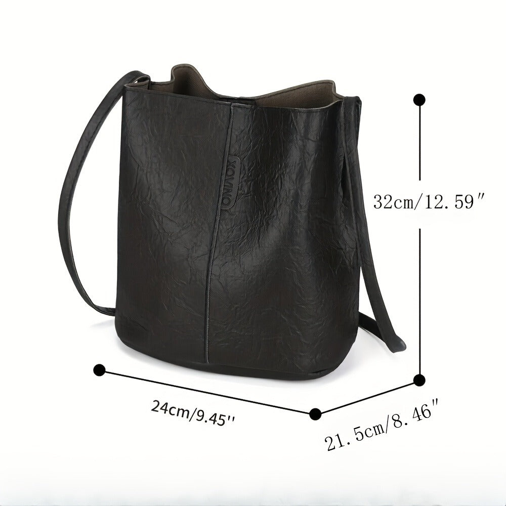 Tote Bag for Women – for Travel & Everyday Use, Bucket Versatile In Hobo Satchel – detail view 11