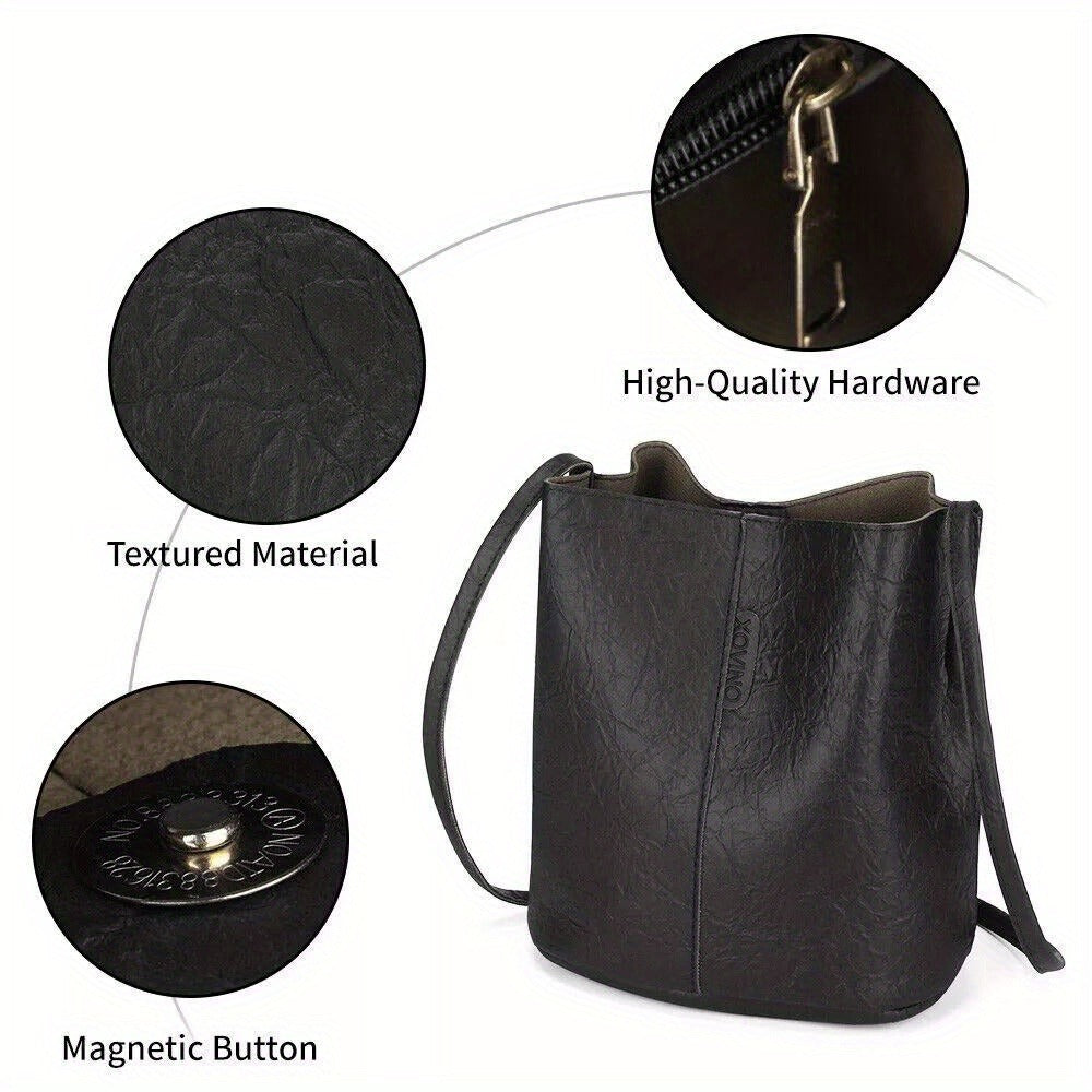 Tote Bag for Women – for Travel & Everyday Use, Bucket Versatile In Hobo Satchel – detail view 7