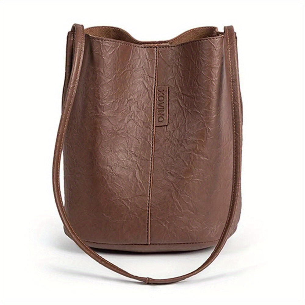 Tote Bag for Women – for Travel & Everyday Use, Bucket Versatile In Hobo Satchel – front view