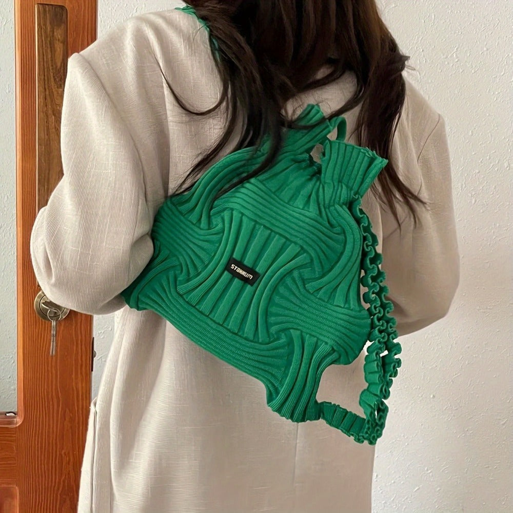 Tote Bag for Women – for Travel & Everyday Use, Knitted Top Handle Korean Aesthetic – detail view 25