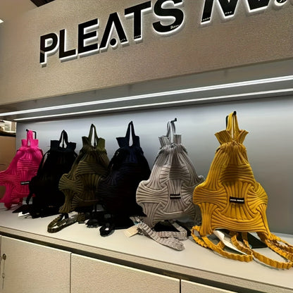 Tote Bag for Women – for Travel & Everyday Use, Knitted Top Handle Korean Aesthetic – front view