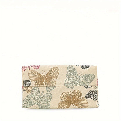 Tote Bag for Women – for Travel & Work, Butterfly Lunch Insulated Bento Aesthetic – detail view 5