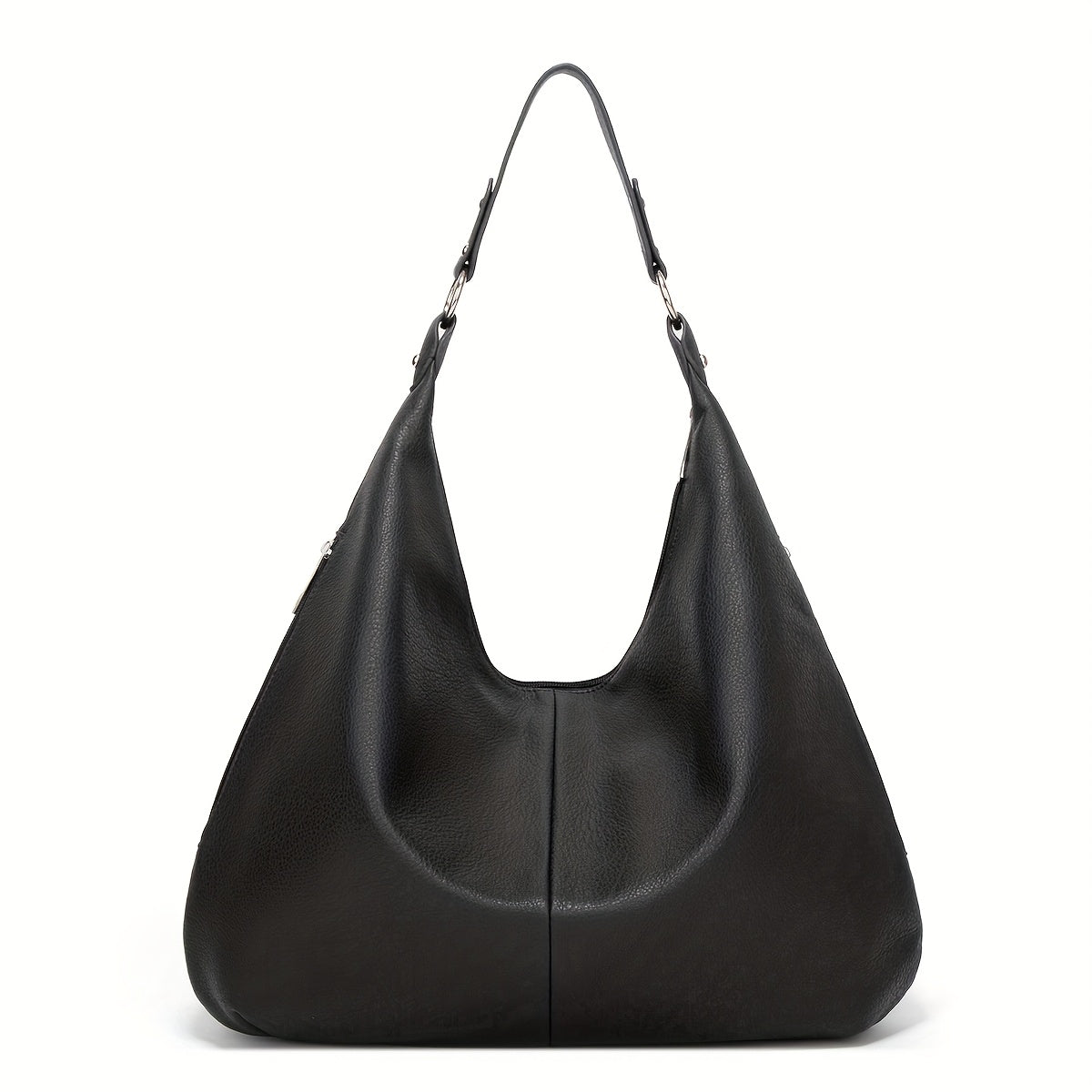Tote Bag for Women – for Travel & Work, Faux Leather Work Large Zipper – front view - product view 8