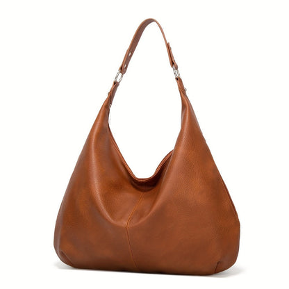 Tote Bag for Women – for Travel & Work, Faux Leather Work Large Zipper – detail view 2