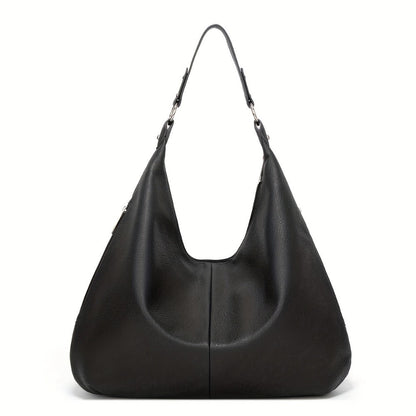 Tote Bag for Women – for Travel & Work, Faux Leather Work Large Zipper – detail view 3