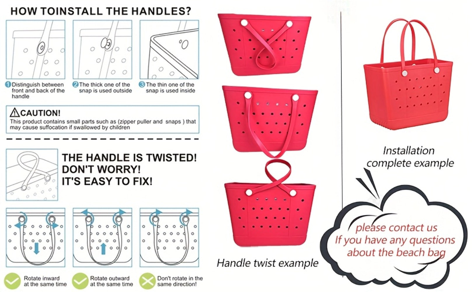 Tote Bag for Women – Waterproof, for Travel – detail view 20