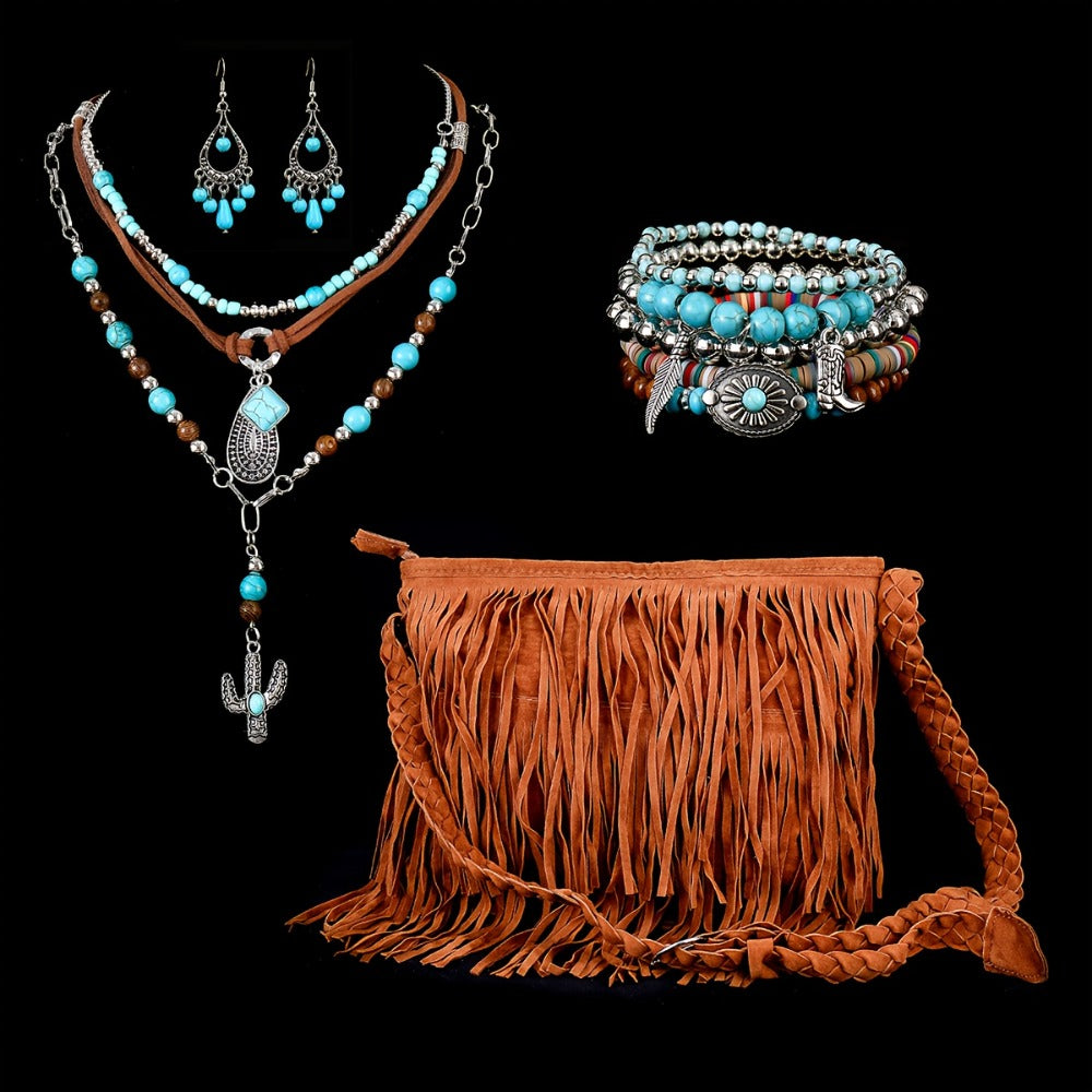 Women's Wallet – 10PCS, Western Style Gift Set 10pcs – alternate view